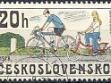 Czech Republic - 1979 - Bicycles - 20 H - Multicolor - Bicycle - Scott 2255 - 0